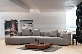 Atelier Del Sofa Gondol-1 (CHL-3R) - Gris